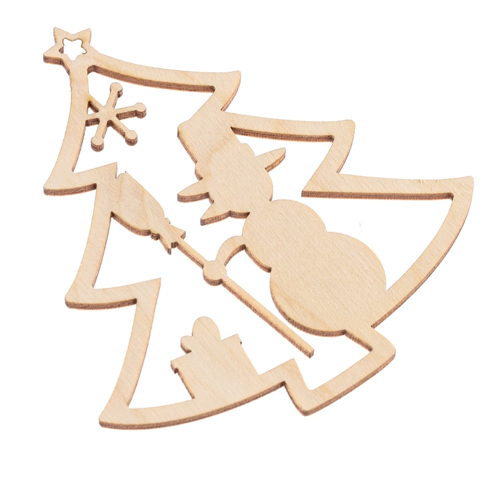 Заготовки для творчества на новый год «Ёлочки»