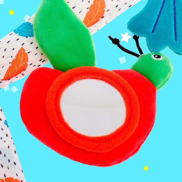 Растяжка мягкая «Жители леса», на кроватку и коляску Растяжка мягкая «Жители леса», на кроватку и коляску