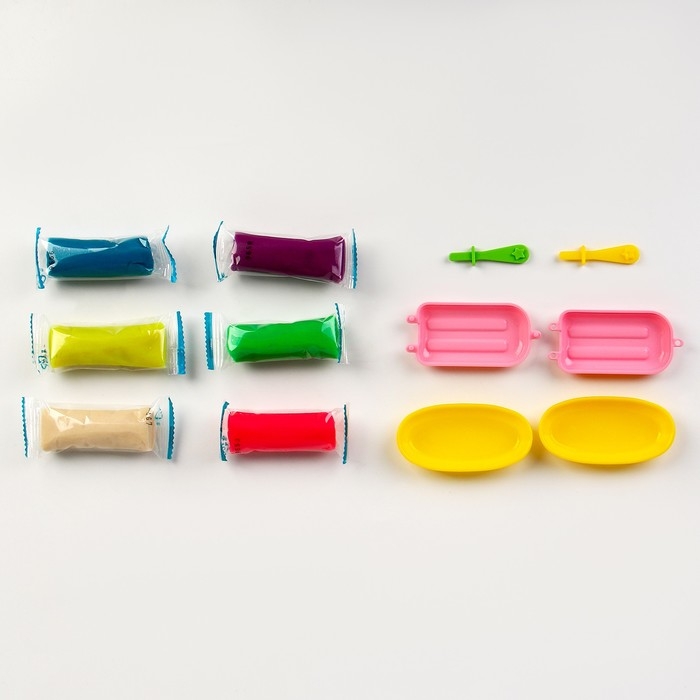 Набор для детской лепки «Твоё мороженое» Набор для детской лепки «Твоё мороженое»