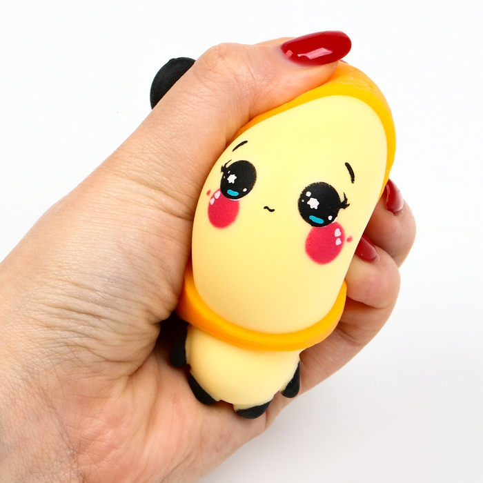 Мялка «Панда» с пастой, цвета МИКС Мялка «Панда» с пастой, цвета МИКС