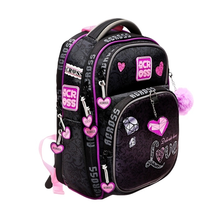 Рюкзак школьный 35 х 26 х 14 см, эргономичная спинка, Across 178 Рюкзак школьный 35 х 26 х 14 см, эргономичная спинка, Across 178