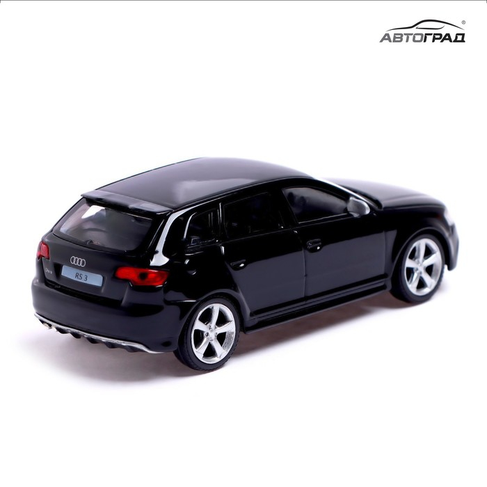 Машина металлическая AUDI RS3 SPORTBACK, 1:43, цвет чёрный Машина металлическая AUDI RS3 SPORTBACK, 1:43, цвет чёрный