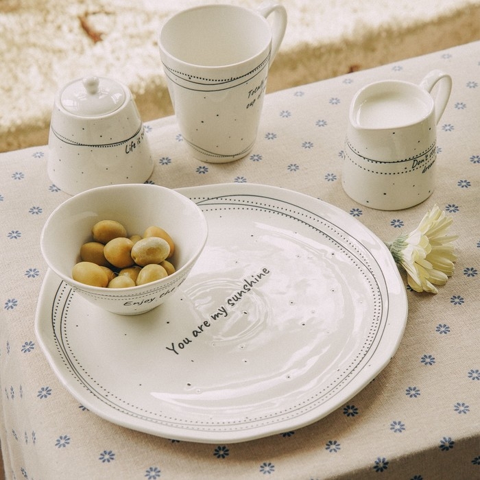 Сливочник фарфоровый SL Home «Милый дом», 200 мл, цвет белый Сливочник фарфоровый SL Home «Милый дом», 200 мл, цвет белый