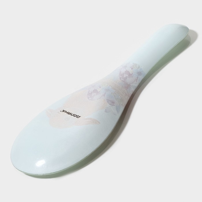 Подставка стеклянная под ложку Доляна «Кролик», 23,5×8,3×1,5 см Подставка стеклянная под ложку Доляна «Кролик», 23,5×8,3×1,5 см