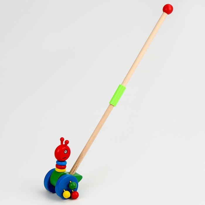 Детская каталка на палочке «Зверятки» МИКС Детская каталка на палочке «Зверятки» МИКС