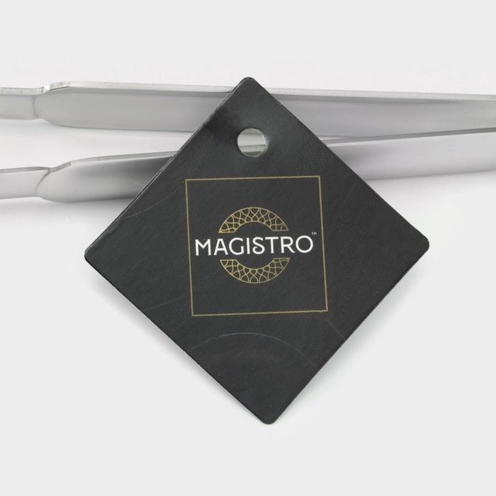 Пинцет кухонный Magistro Rengy, 31 см, цвет серебристый Пинцет кухонный Magistro Rengy, 31 см, цвет серебристый