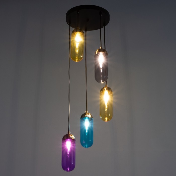 Светильник BayerLux Светильник BayerLux "Олви" 5хG9 40Вт 28х28х110 см