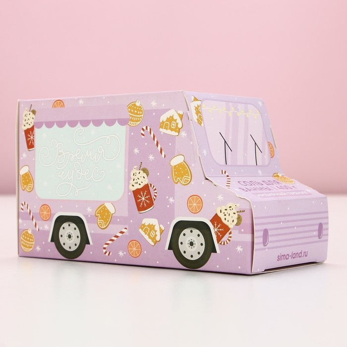 Соль для ванны «Время чудес», 400 г, аромат имбирного пряника, Новый Год Соль для ванны «Время чудес», 400 г, аромат имбирного пряника, Новый Год