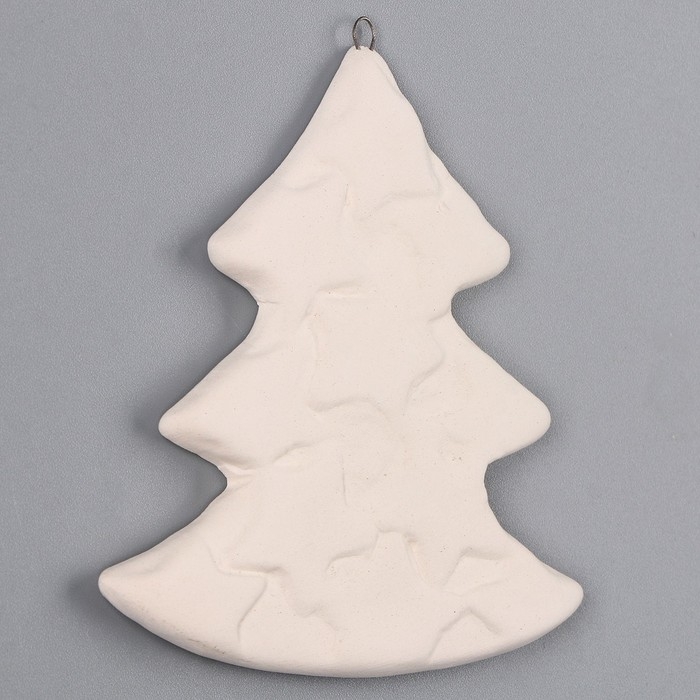 Новый год! Ёлочное украшение под раскраску «Елочка со звездами», с подвесом Новый год! Ёлочное украшение под раскраску «Елочка со звездами», с подвесом