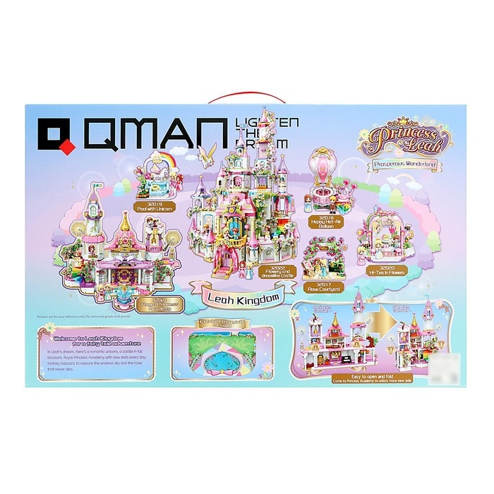 Конструктор Принцессы «Цветочный дворец», 1138 деталей Конструктор Принцессы «Цветочный дворец», 1138 деталей