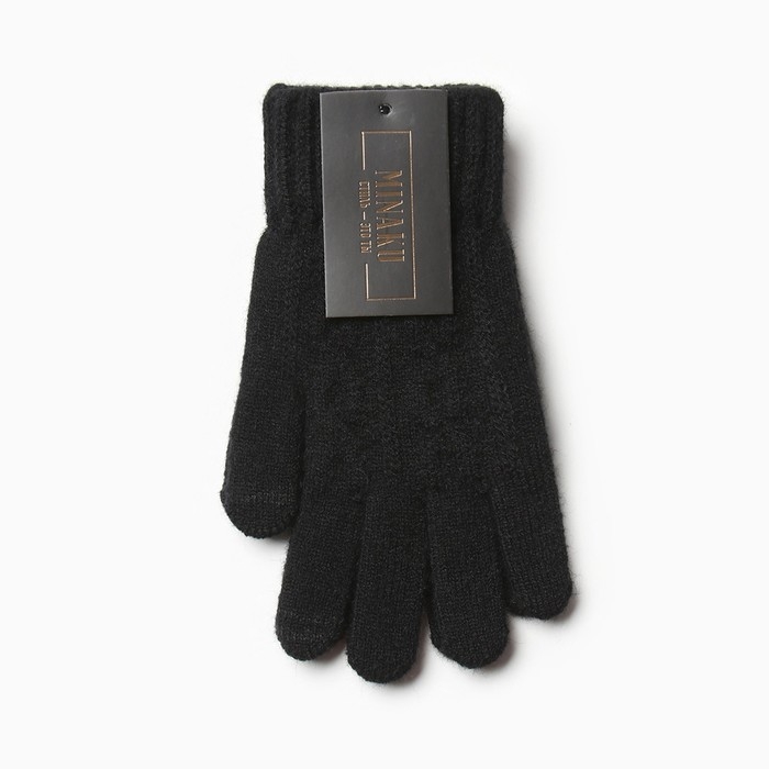 Перчатки мужские MINAKU 21 см черный Перчатки мужские MINAKU 21 см черный