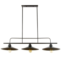 Люстра "Джозеф" 3x40W E27 черный 36x118x21,5 см BayerLux Люстра "Джозеф" 3x40W E27 черный 36x118x21,5 см BayerLux