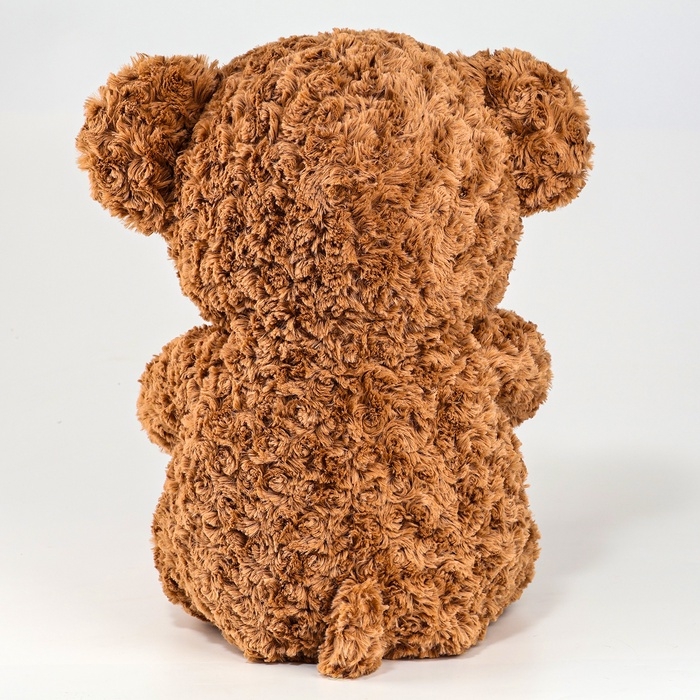 Мягкая игрушка «Медведь», с медвежонком, 65 см, цвет коричневый