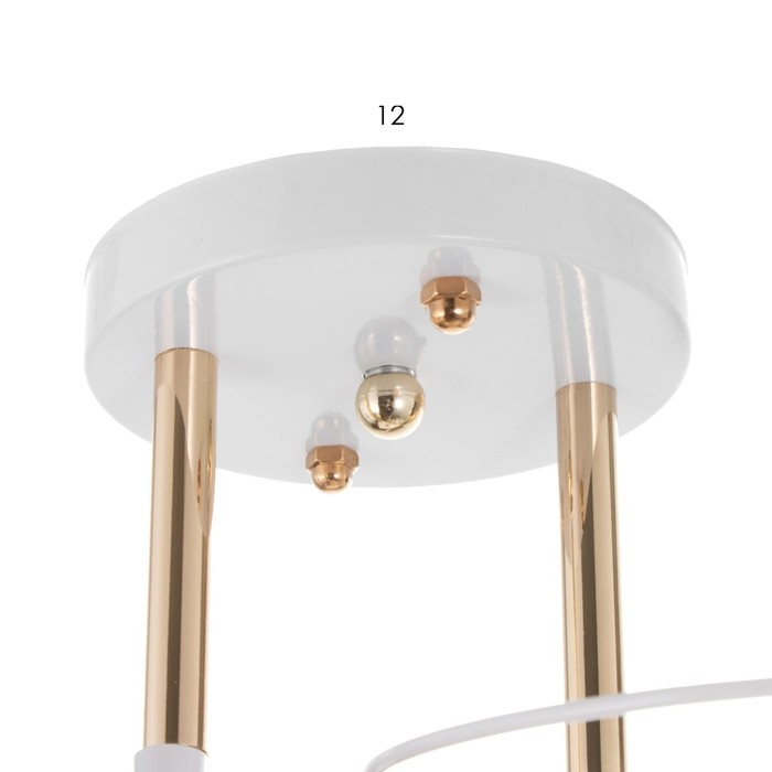 Люстра 2178/5 E27 40Вт бело-золото 70х28,5х22 см BayerLux