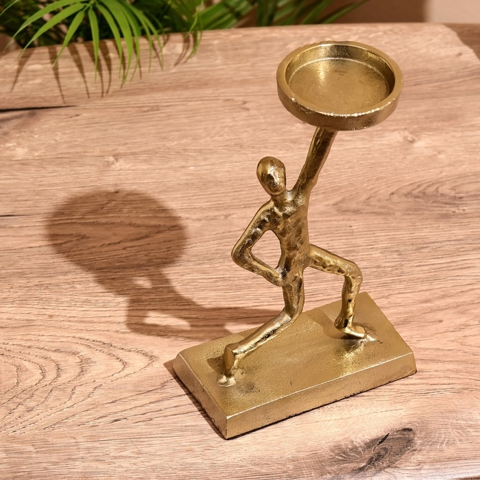 Подсвечник Подсвечник "Пауэр" 26 см, алюминий