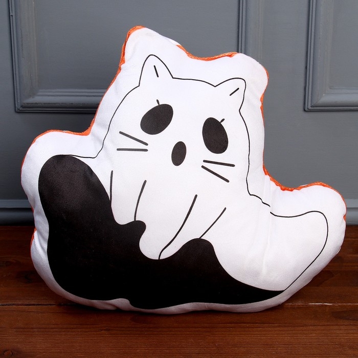 Мягкая игрушка «Привидение» с ушками, цвет белый Мягкая игрушка «Привидение» с ушками, цвет белый