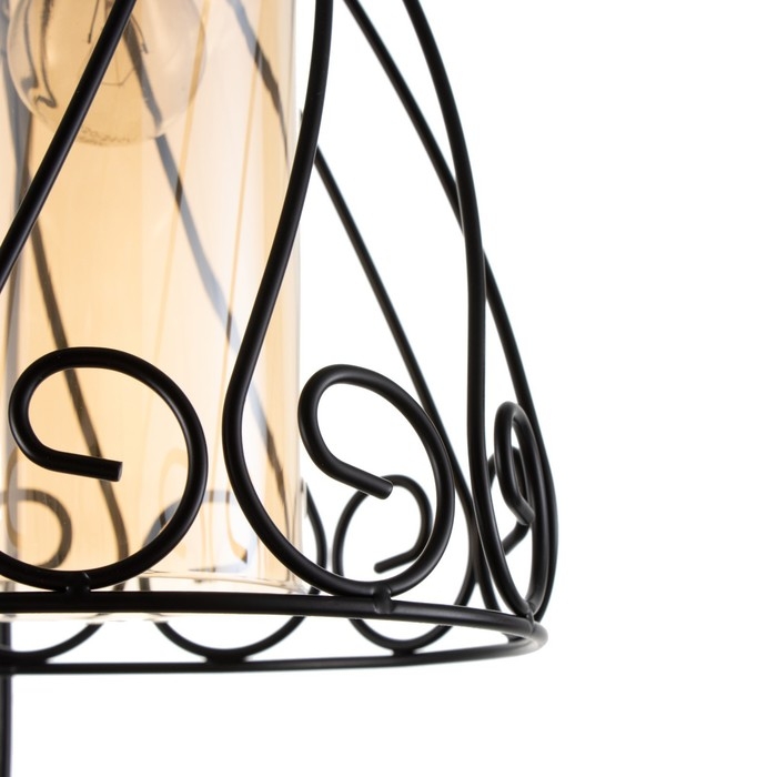 Светильник BayerLux Светильник BayerLux "Кронос" 3хE27 40Вт черный 32х32х100 см