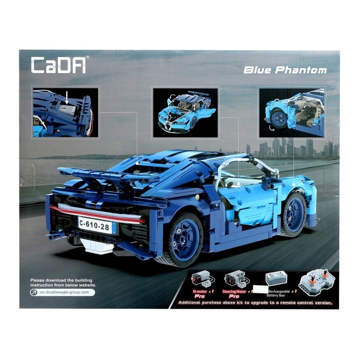 Конструктор «Техно. Спорткар», 1200 деталей Конструктор «Техно. Спорткар», 1200 деталей