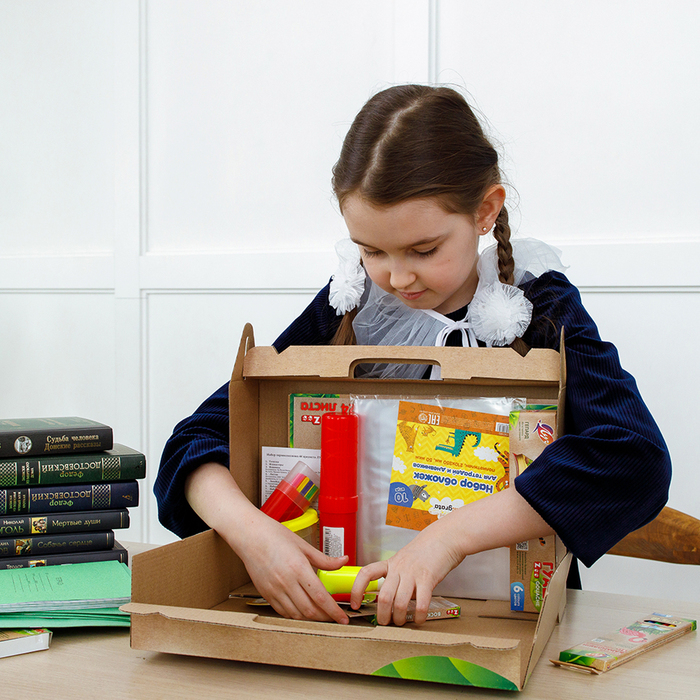 Набор первоклассника 44 предмета  Набор первоклассника 44 предмета "ЗОО", ЛУЧ