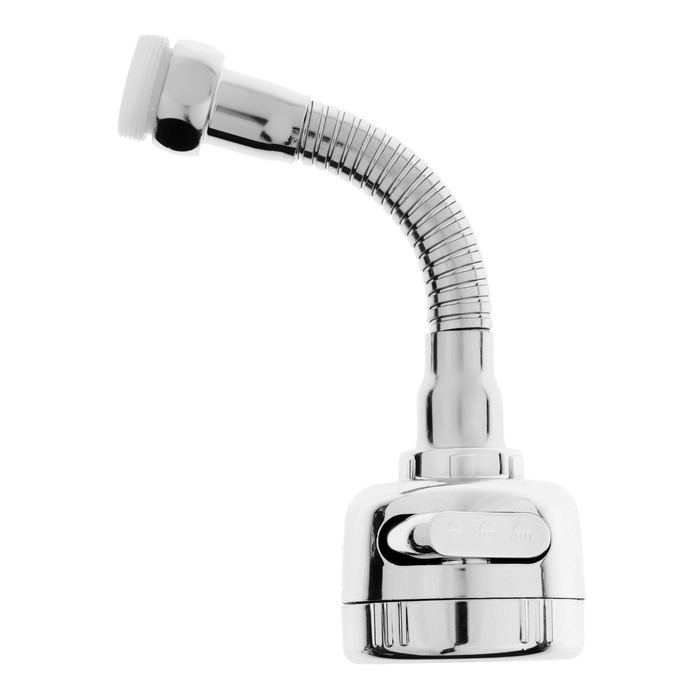 Аэратор ZEIN Z3597, поворотный, гибкий, с регулировкой потока, 3 режима, хром Аэратор ZEIN Z3597, поворотный, гибкий, с регулировкой потока, 3 режима, хром