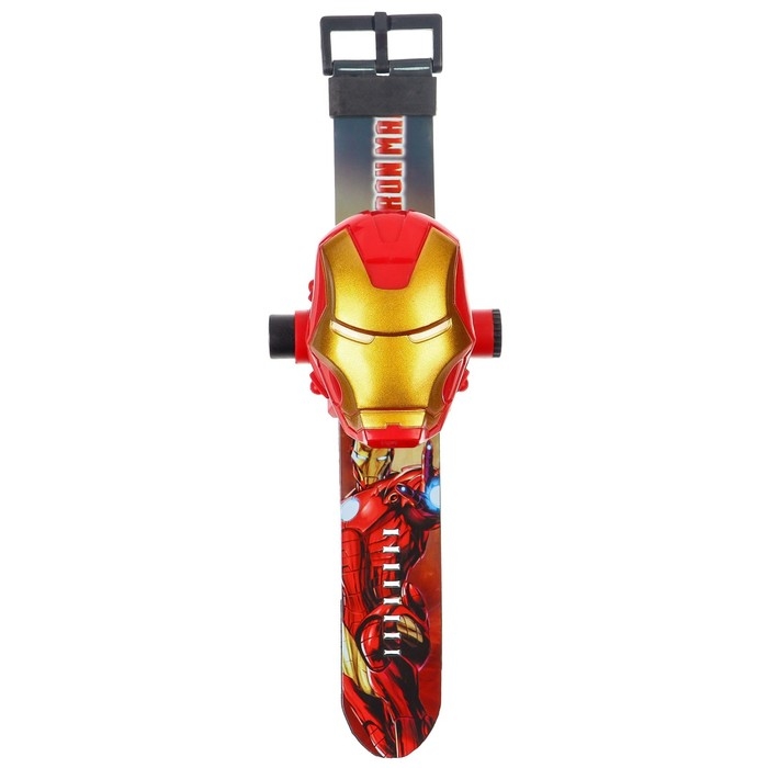 Часы проектор «Железный человек», Мстители, свет Часы проектор «Железный человек», Мстители, свет