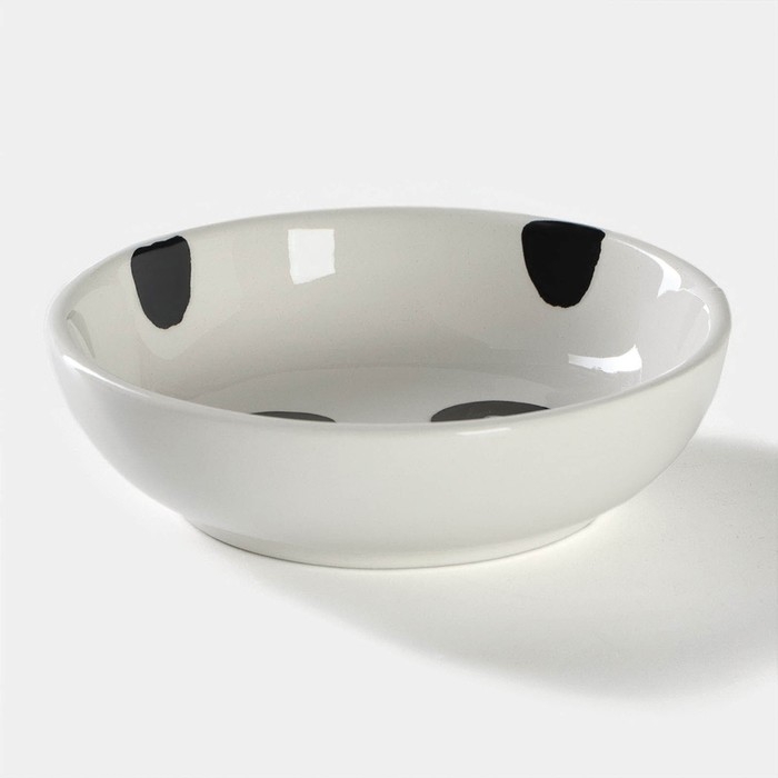 Салатник Доляна «Панда», 250 мл, d=13 см, цвет белый Салатник Доляна «Панда», 250 мл, d=13 см, цвет белый