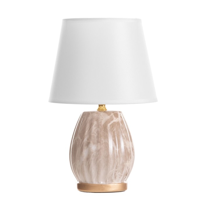 Лампа настольная Лампа настольная "Валерия" 1х40Вт Е14 коричневый 20х20х31см