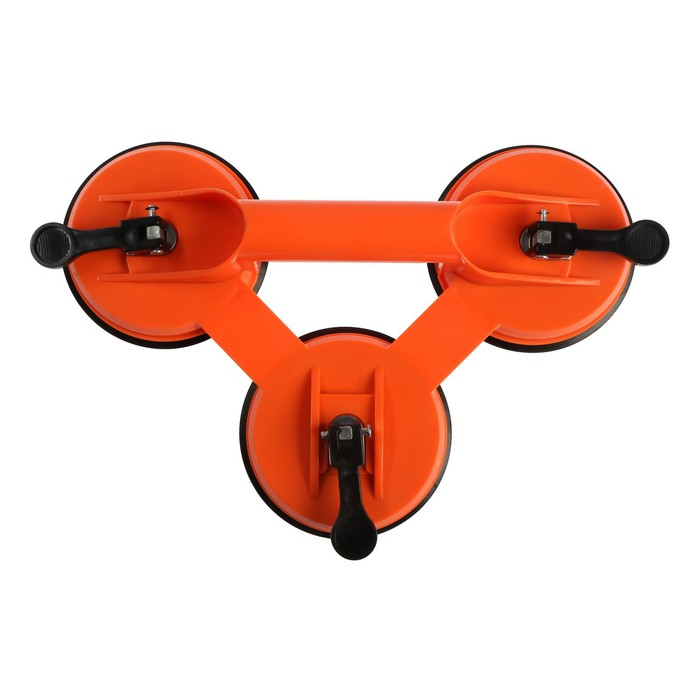 Стеклодомкрат тройной ТУНДРА, пластиковый, 125 мм, до 80 кг Стеклодомкрат тройной ТУНДРА, пластиковый, 125 мм, до 80 кг