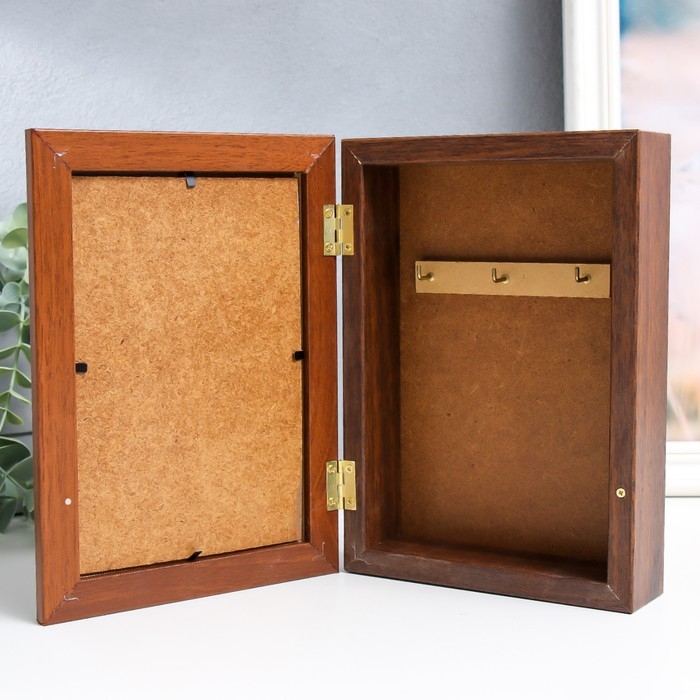 Ключница Ключница "Великолепный букет" орех 15х21 см