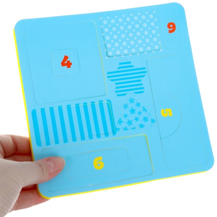 Детская развивающая игра EVA «Маленький строитель», изучение форм / цветов, Крошка Я Детская развивающая игра EVA «Маленький строитель», изучение форм / цветов, Крошка Я