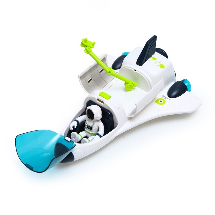 Игровой набор «Исследование космоса», 2в1: шаттл, луноход Игровой набор «Исследование космоса», 2в1: шаттл, луноход