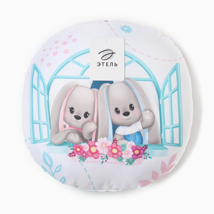 Подушка декоративная Подушка декоративная "Зайки Li&Lu"