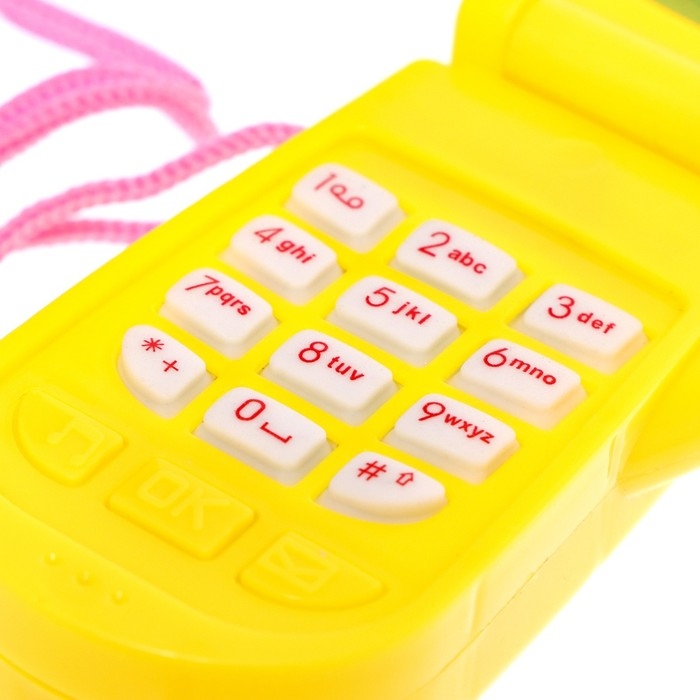 Музыкальный телефончик «Сказка», русская озвучка, световые эффекты, работает от батареек, МИКС Музыкальный телефончик «Сказка», русская озвучка, световые эффекты, работает от батареек, МИКС