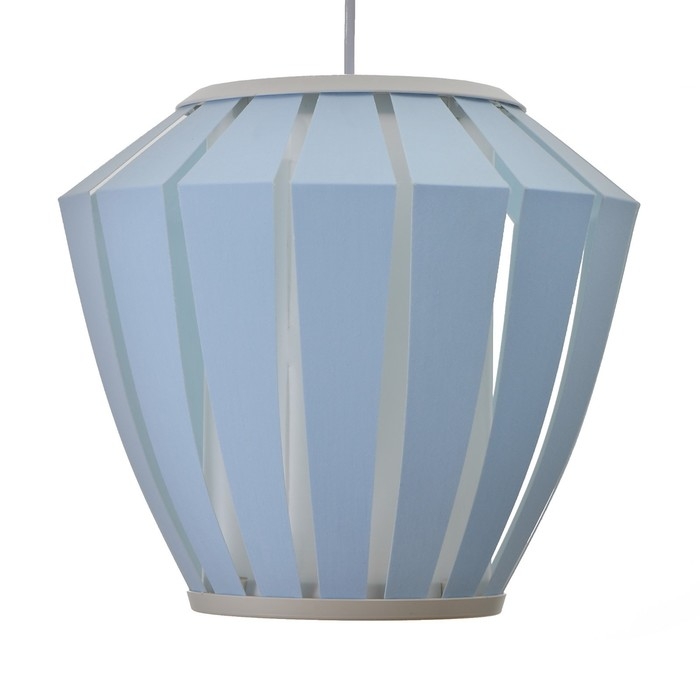 Светильник BayerLux 1674/1BL E27 40Вт светло-голубой 29х29х25-125 см
