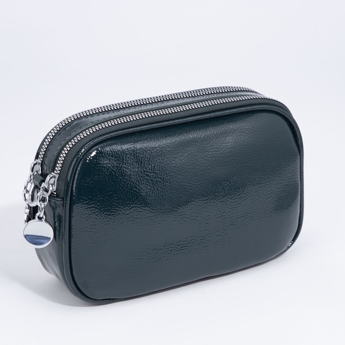 Сумка кросс-боди на молнии, цвет зелёный Сумка кросс-боди на молнии, цвет зелёный