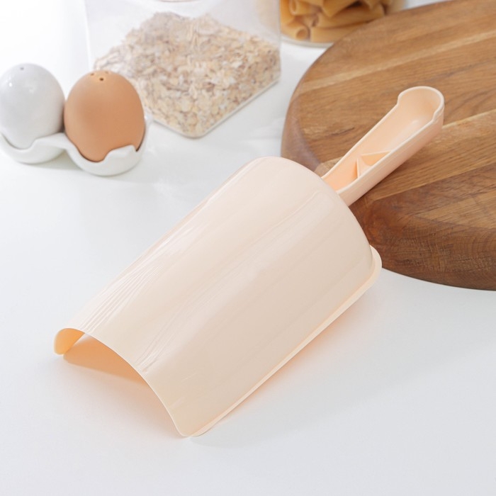 Совок для сыпучих продуктов, 1 л, цвет МИКС Совок для сыпучих продуктов, 1 л, цвет МИКС