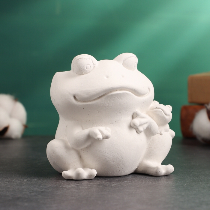 Фигурное кашпо "Лягушонок" 8х10х10см