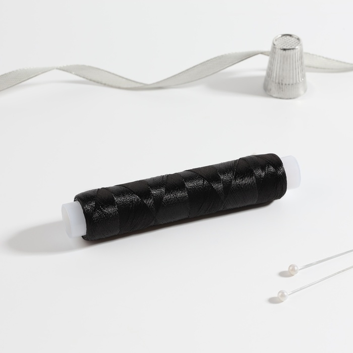 Нитки 30К, 200 м, цвет чёрный №6818, цена за 1 штуку Нитки 30К, 200 м, цвет чёрный №6818, цена за 1 штуку