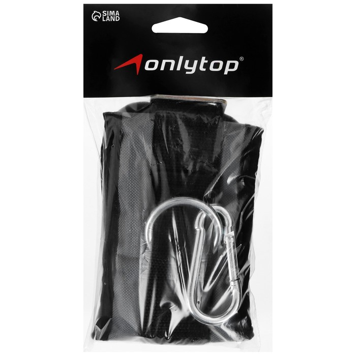 Манжета для тяги ONLYTOP, с карабином, цвета МИКС Манжета для тяги ONLYTOP, с карабином, цвета МИКС