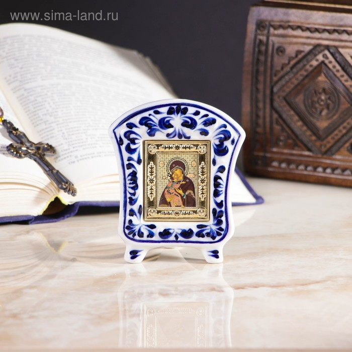 Киот, 10 см, гжель, МИКС Киот, 10 см, гжель, МИКС