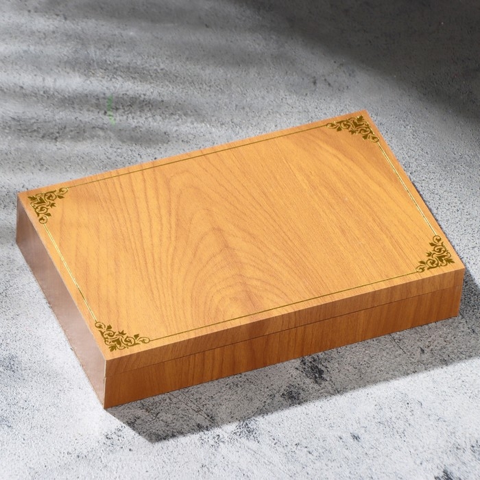 Набор благовоний с подставкой  Набор благовоний с подставкой "Узор", бежевый