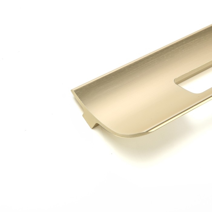 Ручка скоба мебельная RS1402, м/о=192, цвет сатиновое золото Ручка скоба мебельная RS1402, м/о=192, цвет сатиновое золото