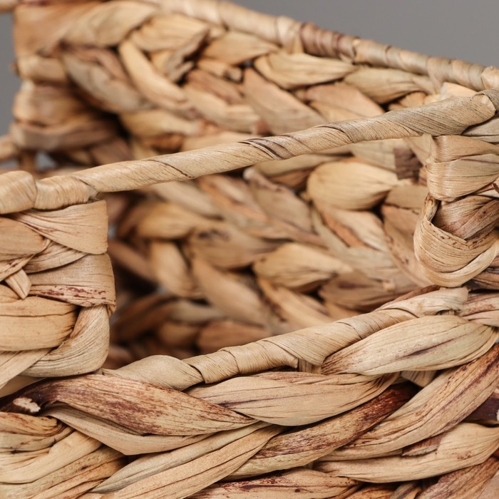 Корзина стеллажная Корзина стеллажная "Золотистый колос", 21х15х15 см , песочный