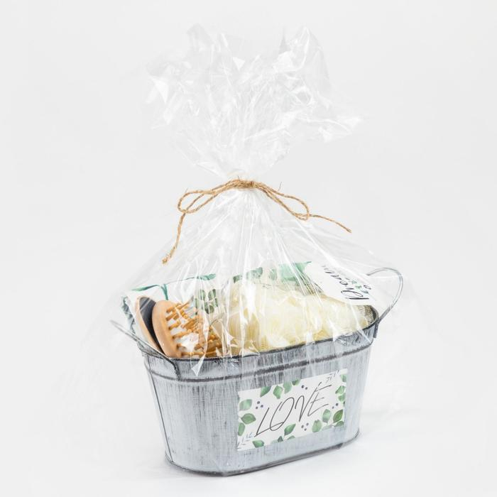 Набор подарочный  Набор подарочный "Eucaliptus" с полотенцем (5 предметов)