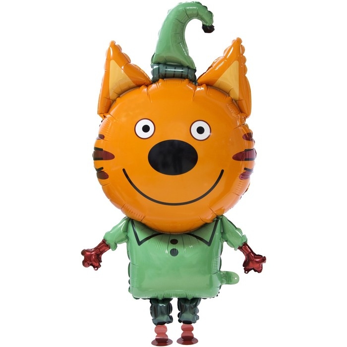 Шар фольгированный 43 Шар фольгированный 43" «Три кота. Компот», ходячая фигура