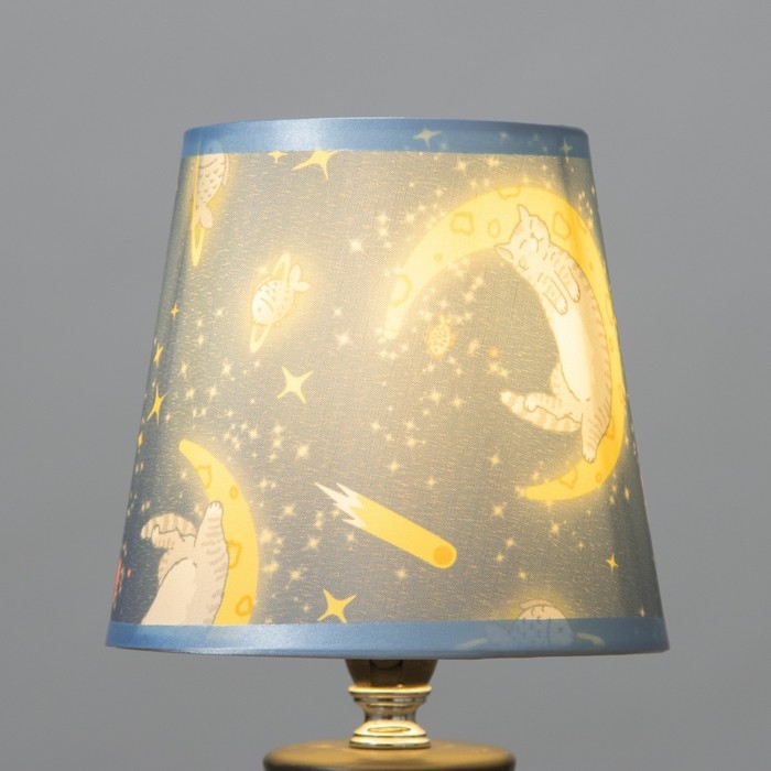 Абажур универсальный  Абажур универсальный "Сонные котики"  Е14 14х14х13см