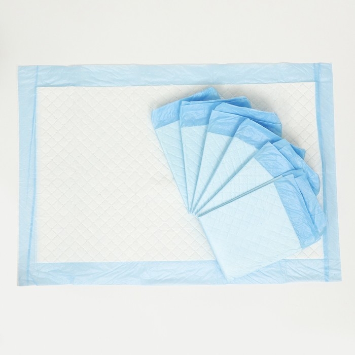 Пелёнки впитывающие, целлюлозные 60 х 60 см (10 штук в упаковке) Пелёнки впитывающие, целлюлозные 60 х 60 см (10 штук в упаковке)