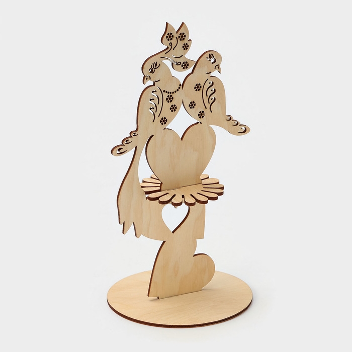 Салфетница деревянная «Голубки», 25×13×13 см Салфетница деревянная «Голубки», 25×13×13 см