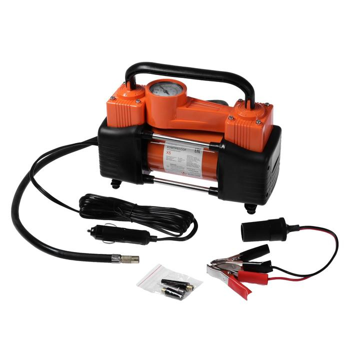 Компрессор автомобильный Airline X5, двухпоршневой, 50 л/мин, 10 атм Компрессор автомобильный Airline X5, двухпоршневой, 50 л/мин, 10 атм