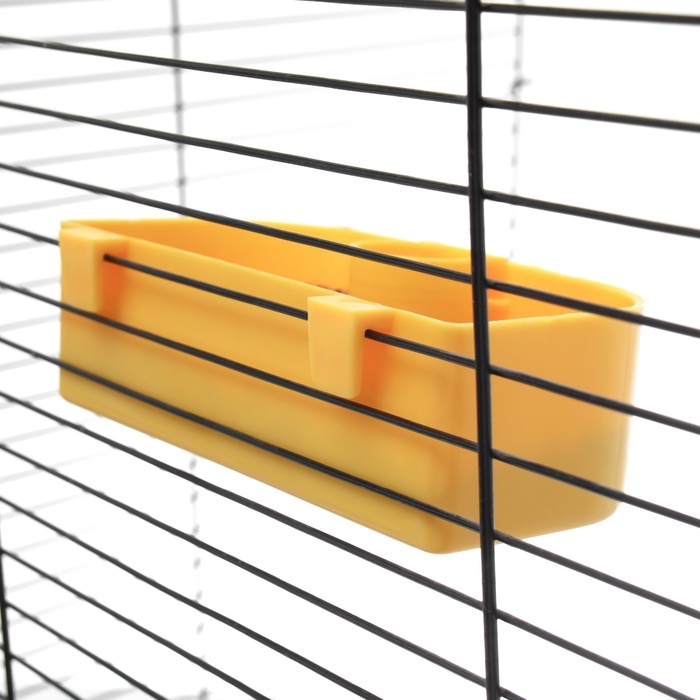 Поилка под бутылку для птиц внутренняя 14,3 х 6,8 х 4,5 см, жёлтая Поилка под бутылку для птиц внутренняя 14,3 х 6,8 х 4,5 см, жёлтая